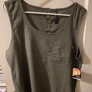 Mountain Hardwear Linen Blouse L - NWT